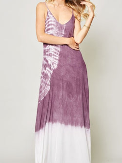 'Amanda' Tie Dye Maxi Dress
