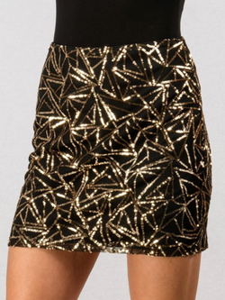 ‘Christina’ Sequin Skirt